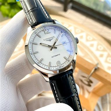 LONGINES  2024新款時尚休閒手錶  尺寸：42MM