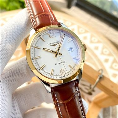LONGINES  2024新款時尚休閒手錶  尺寸：42MM