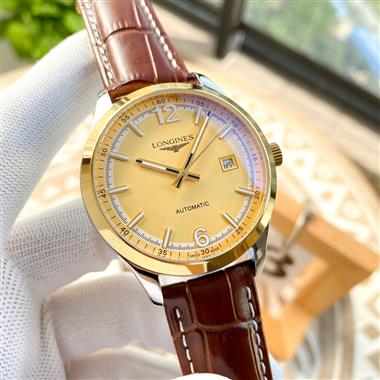 LONGINES  2024新款時尚休閒手錶  尺寸：42MM