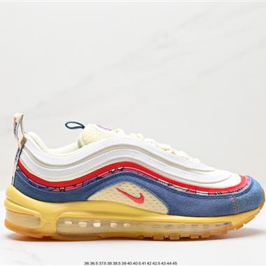 Nike Air Max 97 「Grey Sail」低幫復古百搭休閑運動鞋