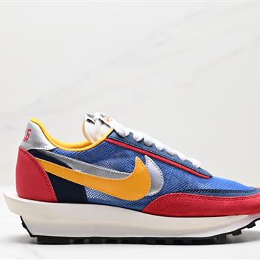 SACAI x NIKE LDV Waffle重疊設計前衛華夫變形休閑慢跑鞋