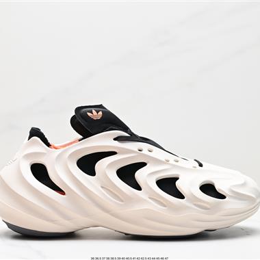 Adidas adiFOM Q 水波紋椰子風低幫沙灘休閑運動內靴襪子洞洞鞋