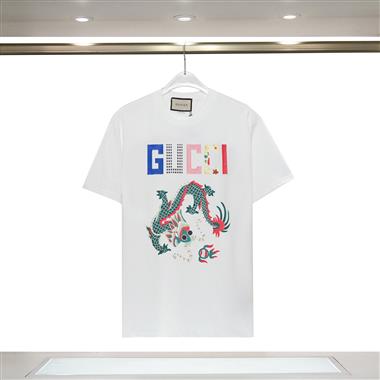 GUCCI   2024夏季新款短袖T 恤  男女同款