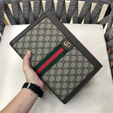 GUCCI   2024新款男生時尚休閒包 尺寸：27-18-5CM