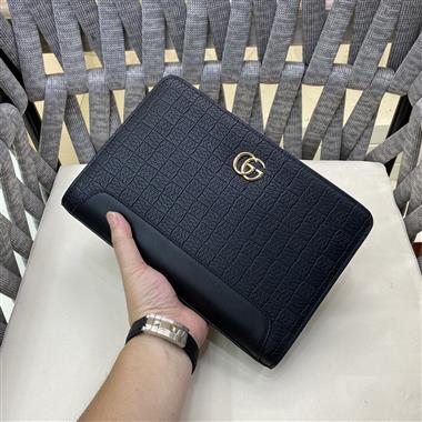 GUCCI   2024新款男生時尚休閒包 尺寸：27.5-18.5-6CM