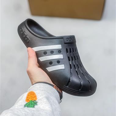 Adidas 三葉草adiFOM adilette 包頭面包拖鞋涼拖鞋