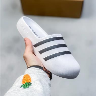 Adidas 三葉草adiFOM adilette 包頭面包拖鞋涼拖鞋