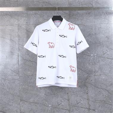 Thom Browne  2024夏季新款短袖POLO衫