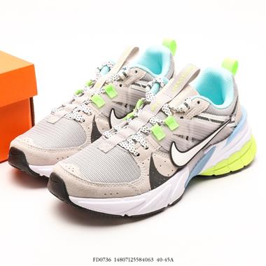 NIKE V2K RUN跑步鞋復古風潮 網面透氣運動鞋