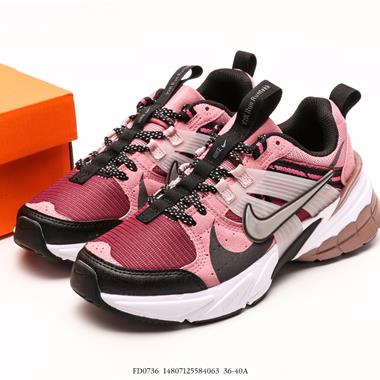 NIKE V2K RUN跑步鞋復古風潮 網面透氣運動鞋