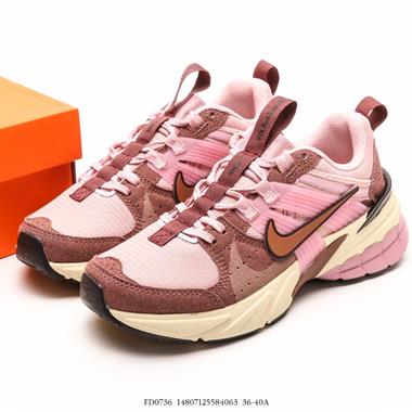 NIKE V2K RUN跑步鞋復古風潮 網面透氣運動鞋