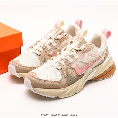 NIKE V2K RUN跑步鞋復古風潮 網面透氣運動鞋