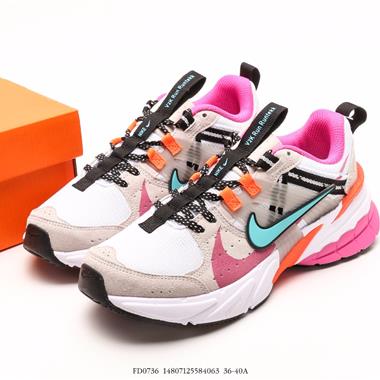 NIKE V2K RUN跑步鞋復古風潮 網面透氣運動鞋
