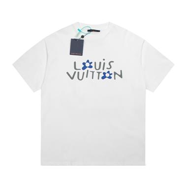 LouisVuitton   2024夏季新款短袖T恤 歐版尺寸偏大