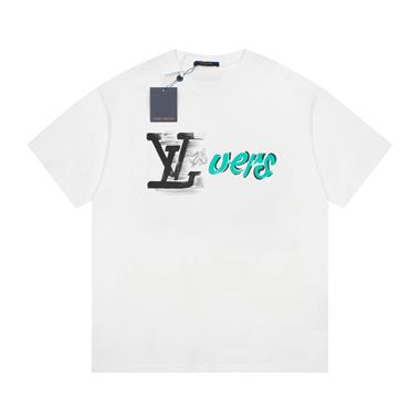 LouisVuitton   2024夏季新款短袖T恤 歐版尺寸偏大
