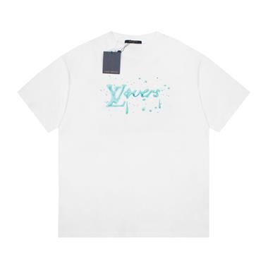 LouisVuitton   2024夏季新款短袖T恤 歐版尺寸偏大