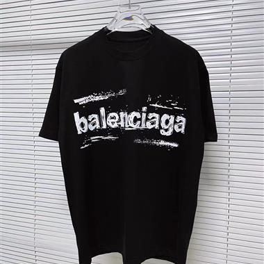 Balenciaga   2024夏季新款短袖T恤 男女同款