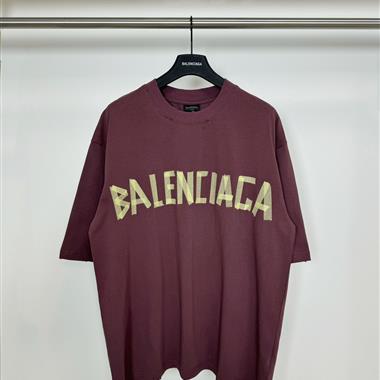 Balenciaga  2024夏季新款短袖T恤 歐版尺寸偏大