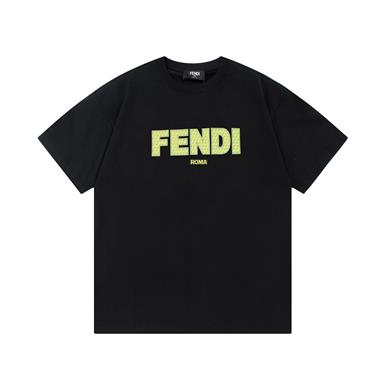 FENDI   2024夏季新款短袖T恤 歐版尺寸偏大