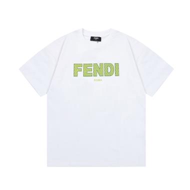 FENDI   2024夏季新款短袖T恤 歐版尺寸偏大