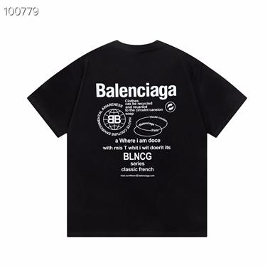 Balenciaga   2024夏季新款短袖T恤