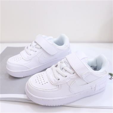 Nike Air Force 1 Low 馬卡龍魔術貼童鞋