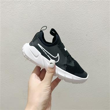 Nike 赤足一腳蹬兒童跑步鞋