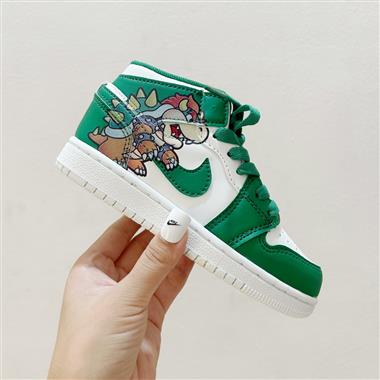 Nike  AJ1聯名魔術貼童鞋