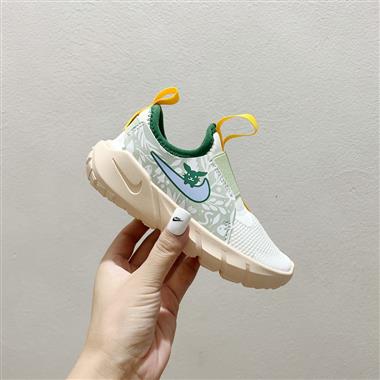 Nike 赤足一腳蹬兒童跑步鞋