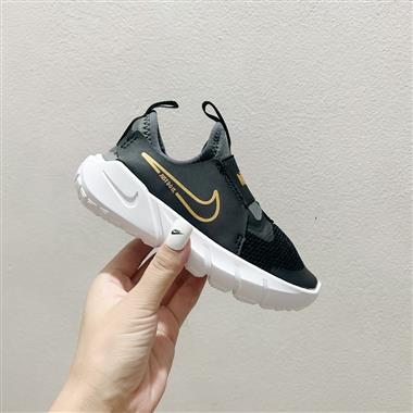 Nike 赤足一腳蹬兒童跑步鞋