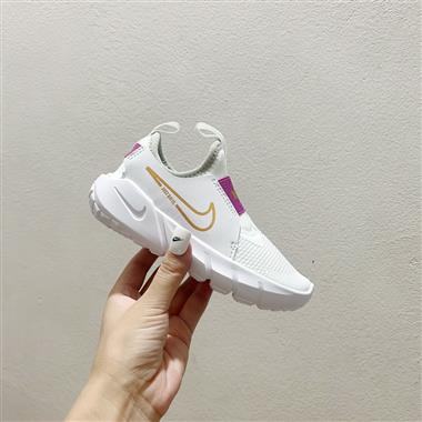 Nike 赤足一腳蹬兒童跑步鞋