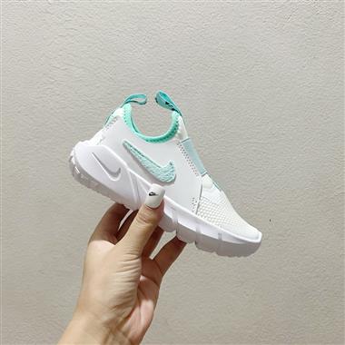 Nike 赤足一腳蹬兒童跑步鞋