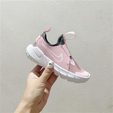 Nike 赤足一腳蹬兒童跑步鞋