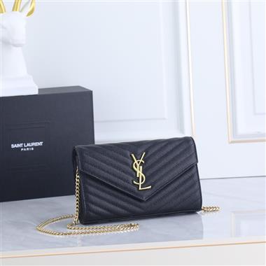 YSL   2024新款女生時尚休閒包 尺寸：22.5*14*4CM