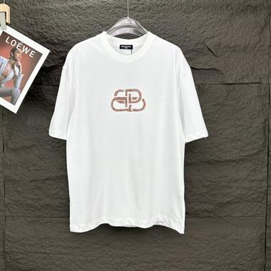 Balenciaga   2024夏季新款短袖T恤 尺寸偏大