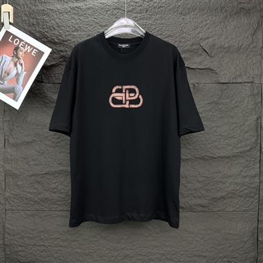 Balenciaga   2024夏季新款短袖T恤 尺寸偏大