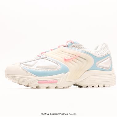 NIKE V2K Runtekk 灰白減震防滑復古低幫跑步鞋