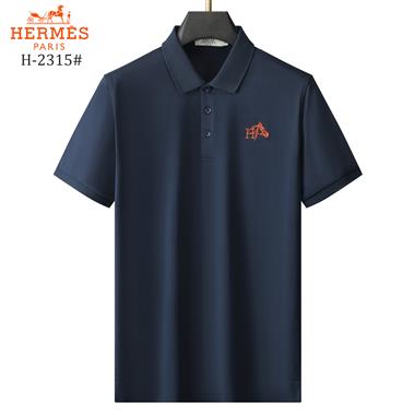 HERMES   2024夏季新款短袖POLO衫