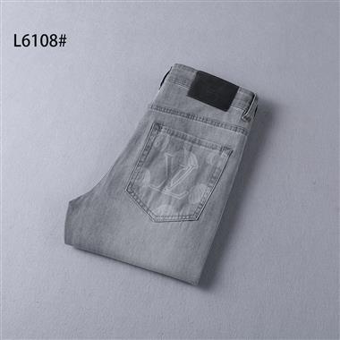 LouisVuitton   2024夏季新款休閒牛仔褲