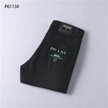 PRADA   2024夏季新款休閒牛仔褲