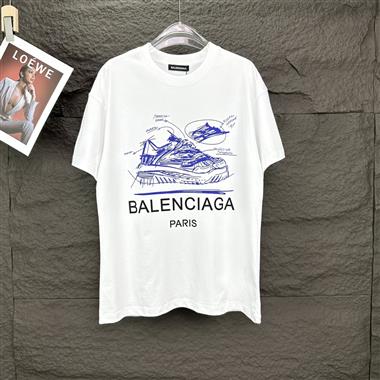 Balenciaga  2024夏季新款短袖T恤 尺寸偏大