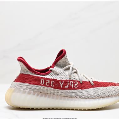 Adidas 椰子350 yeezy 350 V2  爆米花中底休閑運動慢跑鞋 