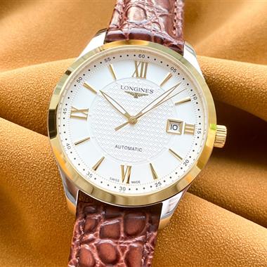LONGINES    2024新款時尚休閒手錶 尺寸：40MM