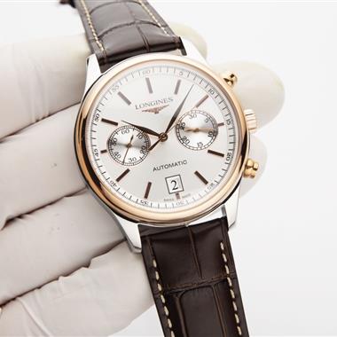 LONGINES    2024新款時尚休閒手錶 尺寸：42MM