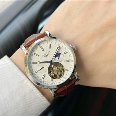 LONGINES   2024新款時尚休閒手錶 尺寸：42MM