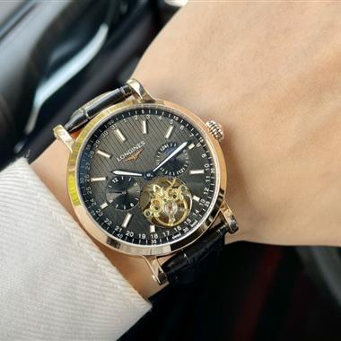 LONGINES   2024新款時尚休閒手錶 尺寸：42MM