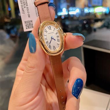 CARTIER   2024新款時尚休閒手錶 尺寸：32MM