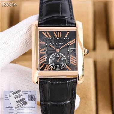 CARTIER   2024新款時尚休閒手錶 尺寸：34*44MM