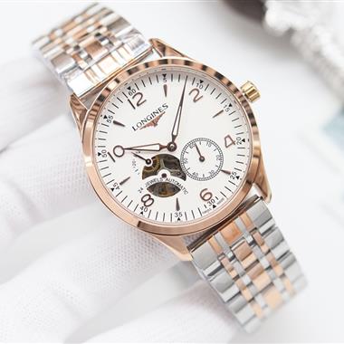 LONGINES   2024新款時尚休閒手錶 尺寸：42MM