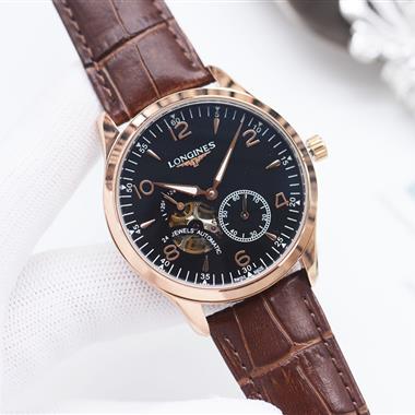 LONGINES   2024新款時尚休閒手錶 尺寸：42MM